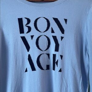 Talbots woman’s Light Blue Crewneck Sweater